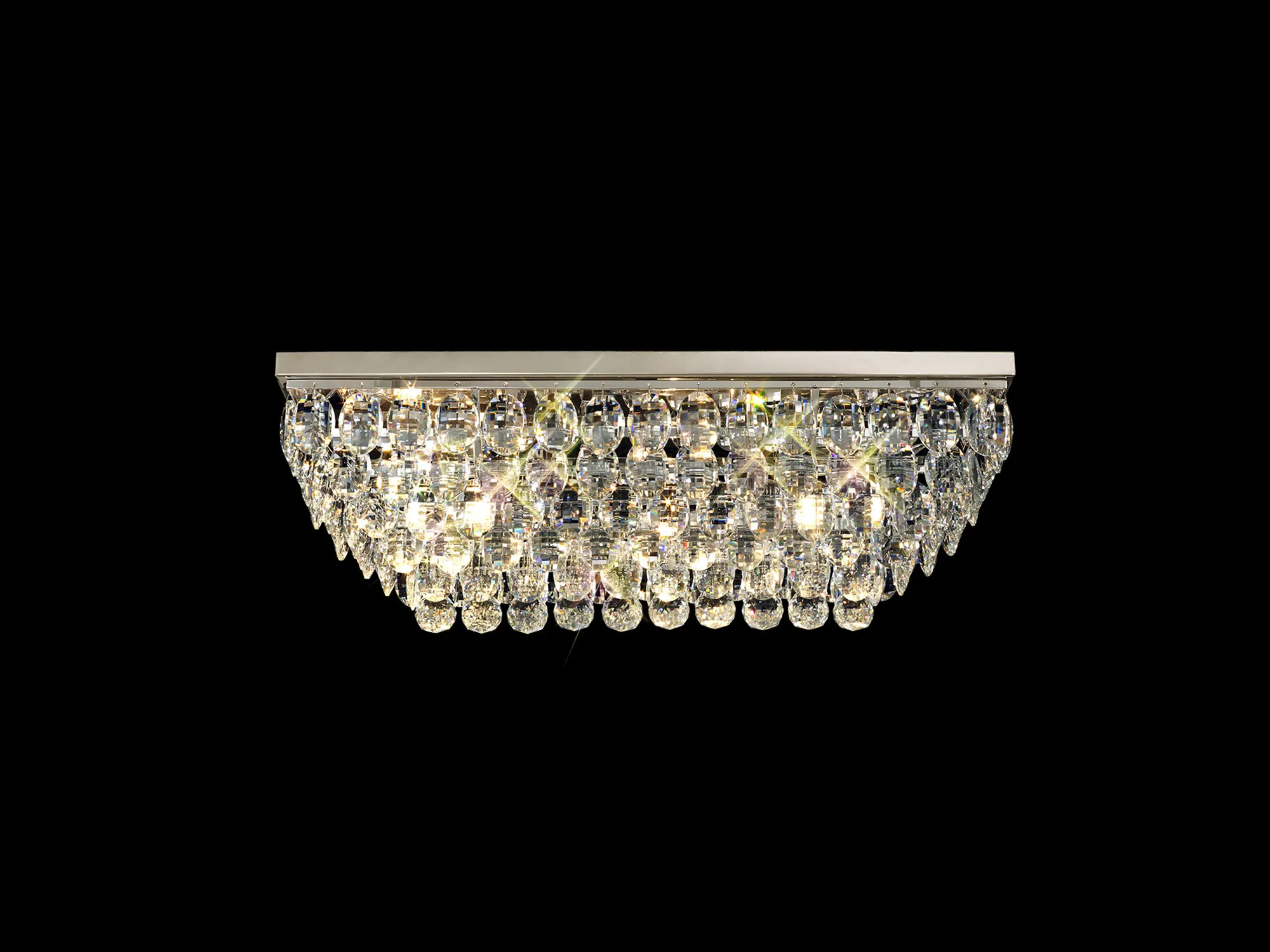 IL32824  Coniston Linear Flush Ceiling 5 Light Polished Chrome